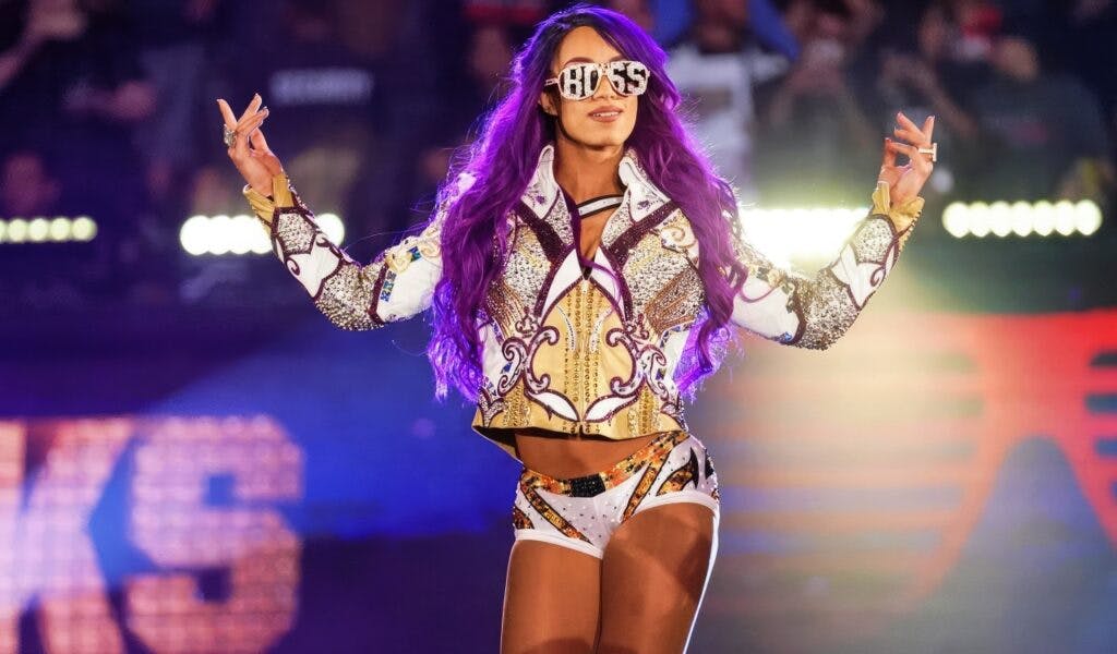 Sasha Banks at 2019 Royal Rumble