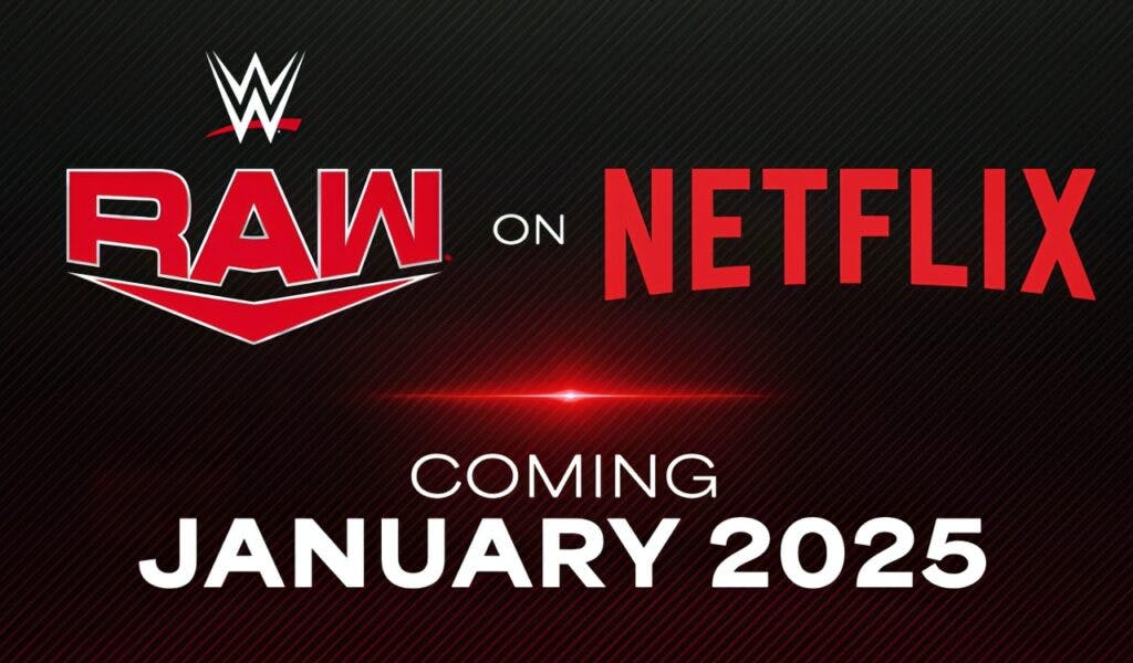 WWE RAW - Netflix Coming Soon Graphic